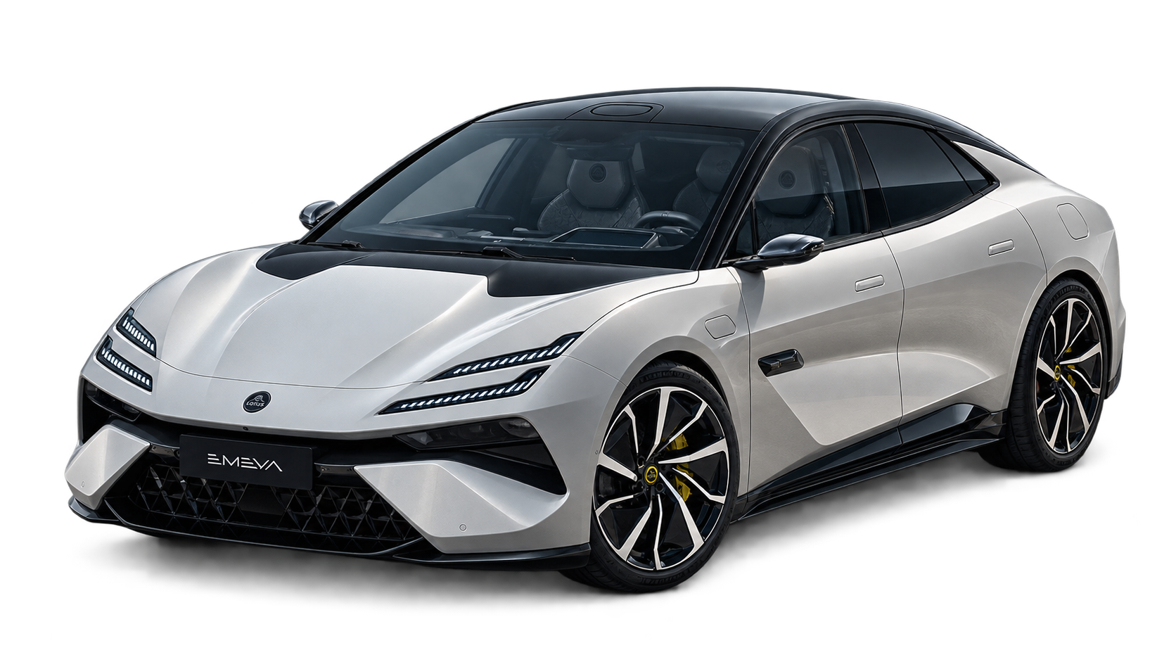 Lotus Emeya vollständig freigestellt