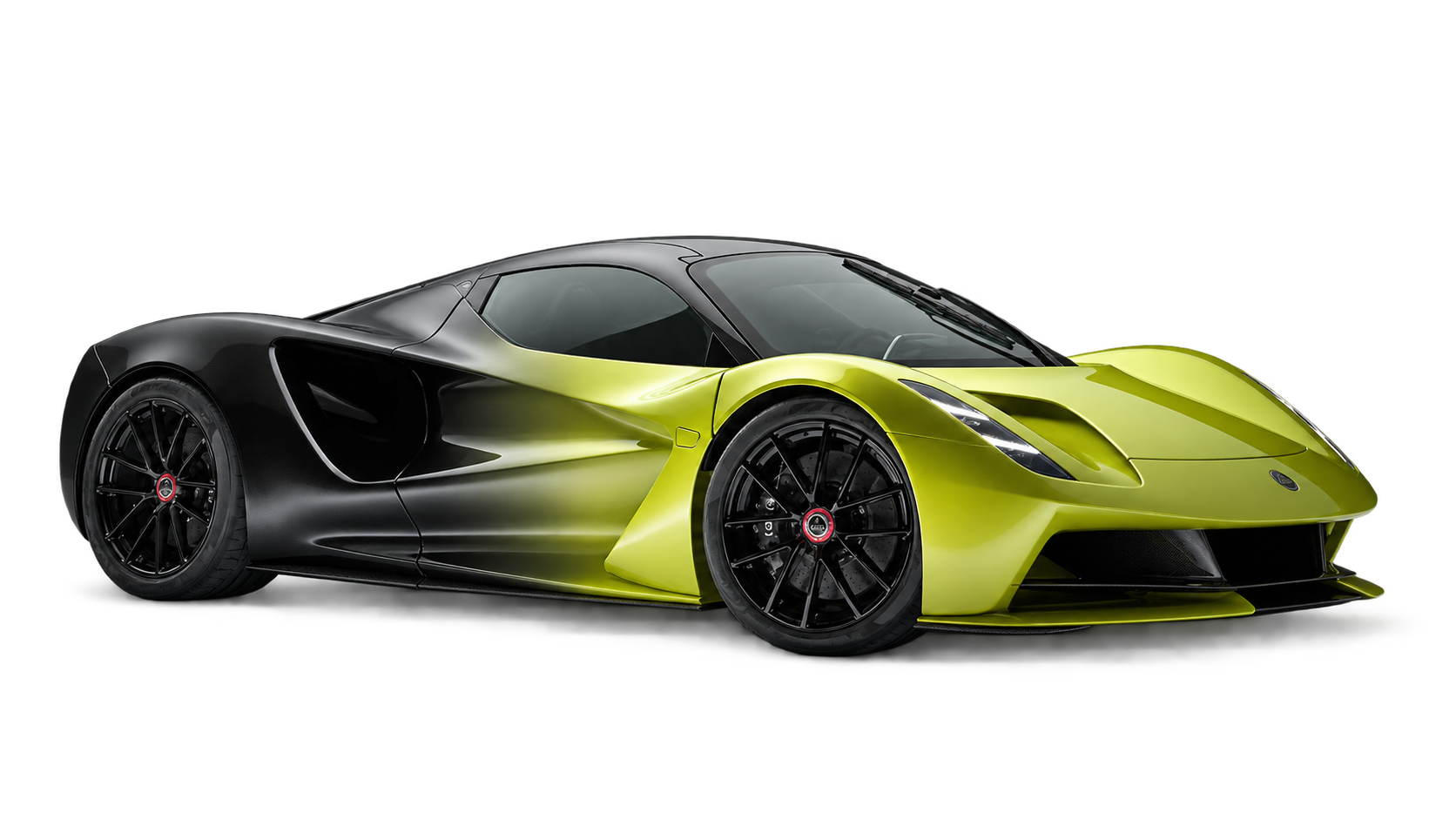 Lotus Evija vollständig freigestellt