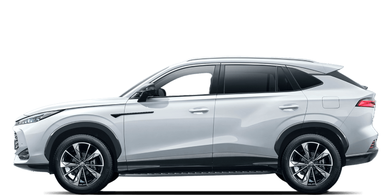 MG HS PHEV vollständig freigestellt